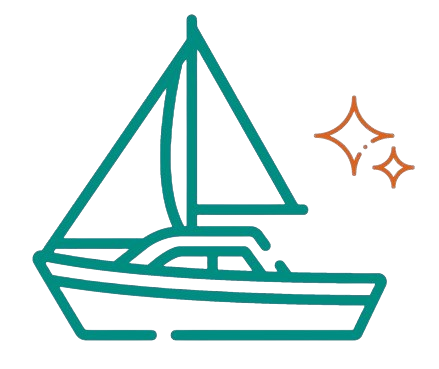 Icono de barco Hotel Mares